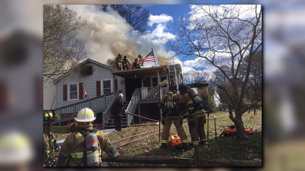 Gastonia FD battles structure fire